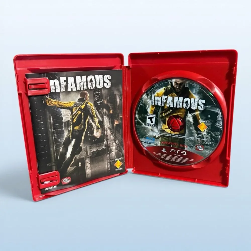 Sony PlayStation 3 (PS3) Greatest Hits Collection - inFAMOUS - Case/Manual/Disc